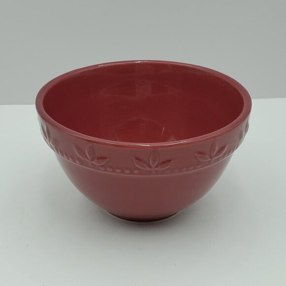 Signature Housewares Sorrento Ruby Red Beaujolais Burgundy All Purpose Bowl - Picture 2 of 6